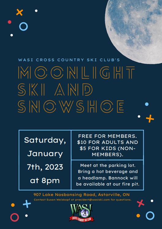 Moonlight Ski and Snowshoe